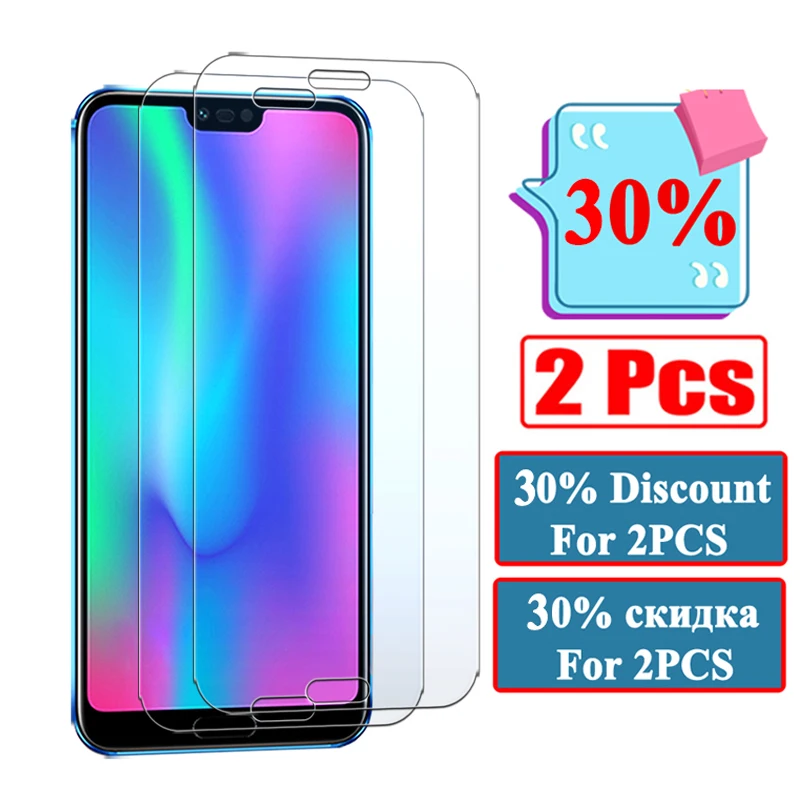Защитное стекло P20 Lite закаленное для Huawei P Smart Plus Psmart 20 Pro|Защитные стёкла и плёнки