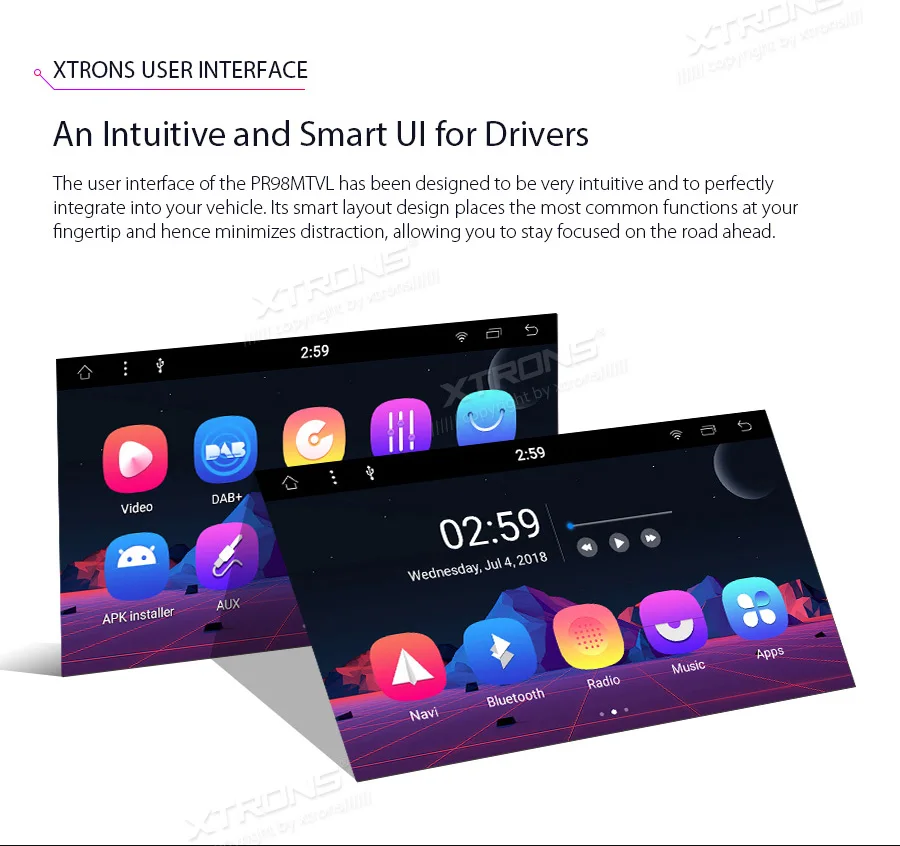 XTRONS " Android 8,1 Восьмиядерный Автомобильный плеер радио gps без DVD для VW Volkswagen Golf Plus Passat CC Touran Tiguan Sharan для Skoda