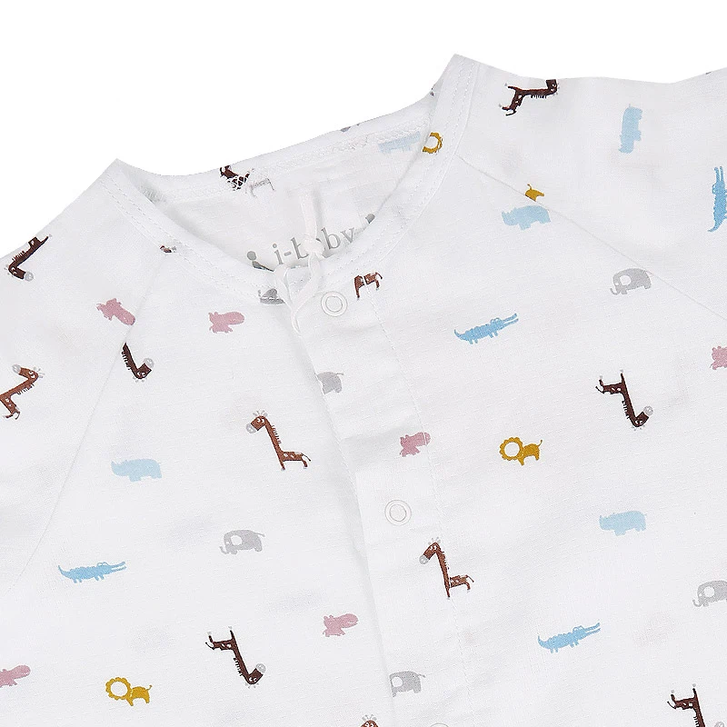 Детский комбинезон i baby Одежда для новорожденных Комбинезоны зоопарка 100% хлопок