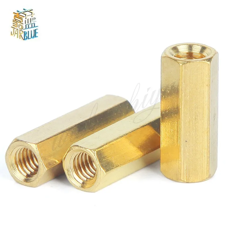 

Hollow copper pillar M3 PCB mounting posts Hexagonal pillars M3 double pass M3*(4/5/6/7/8/9/10/11/12/13/14/15/16/17/18/20)