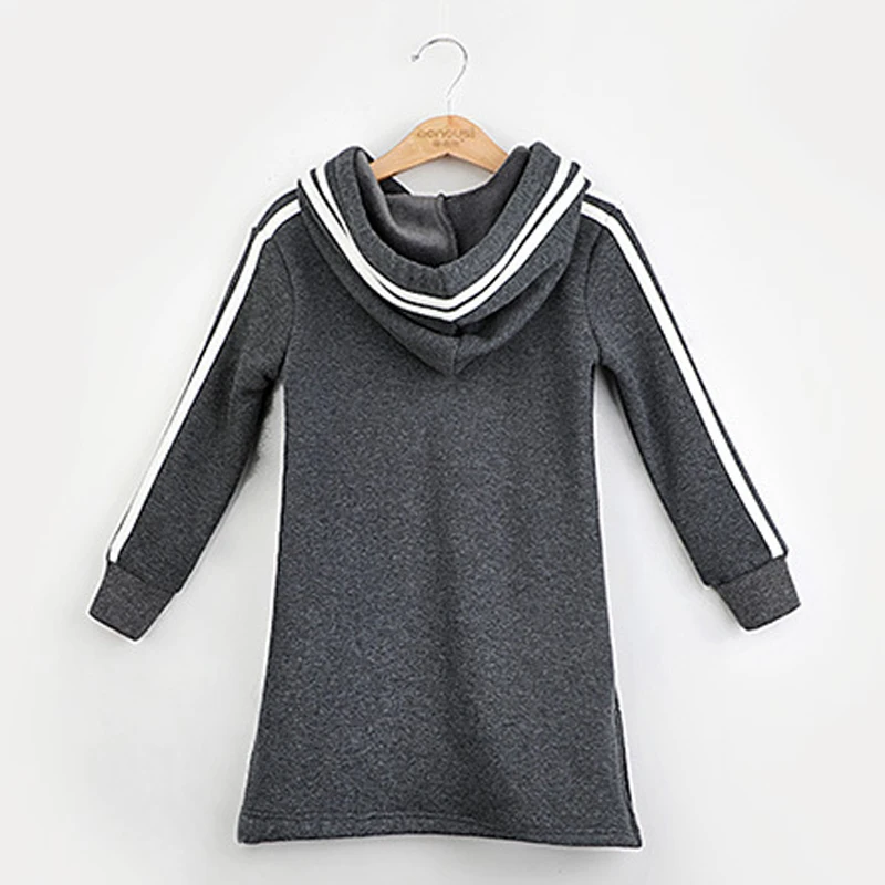 Новинка 2017 года детские Обувь для девочек зимнее теплое платье серый хлопок