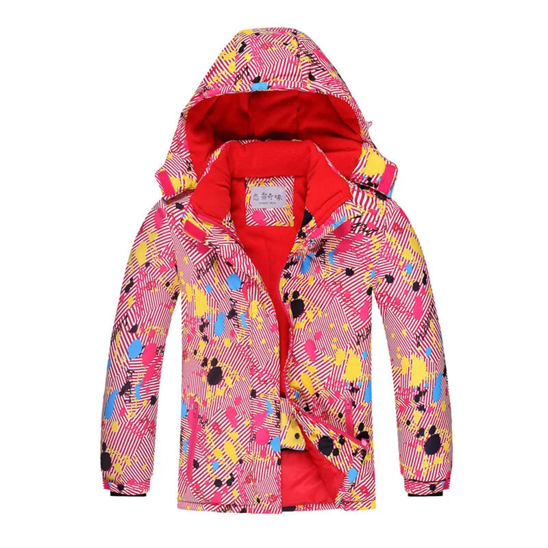 ZOETOPKID 2018 Children's Winter Jackets windproof Waterproof Girls Outerwear Coat 3-16 Years Kids Boys Ski Warm Parka | Детская