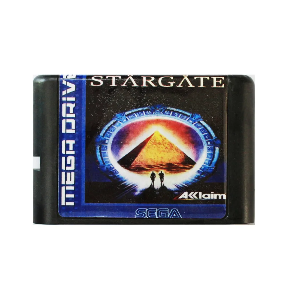 Звёздные Врата 16 бит MD карточная игра для Sega игры SEGA Mega Drive Genesis | Электроника