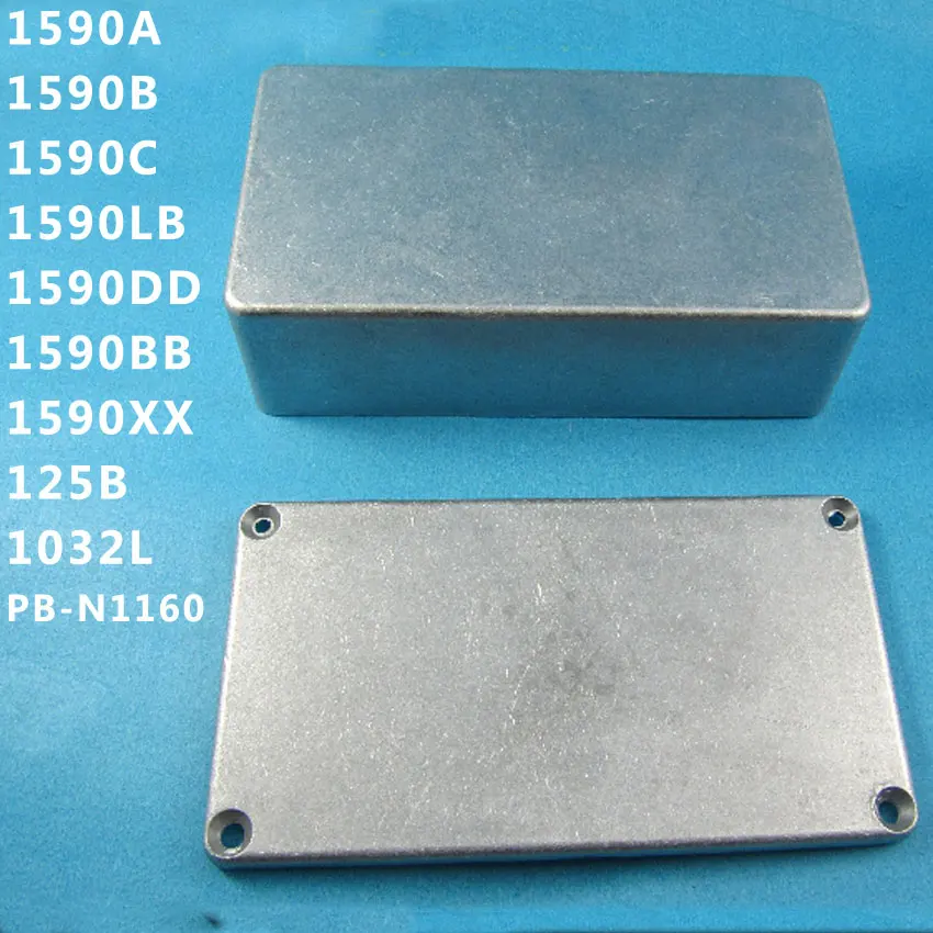 Алюминиевый корпус для педали гитары Stomp Box продажа