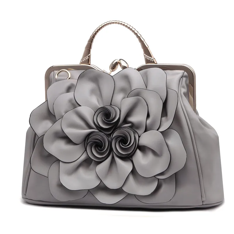 Сумка женская универсальная с цветочным принтом мягкий модный портативный