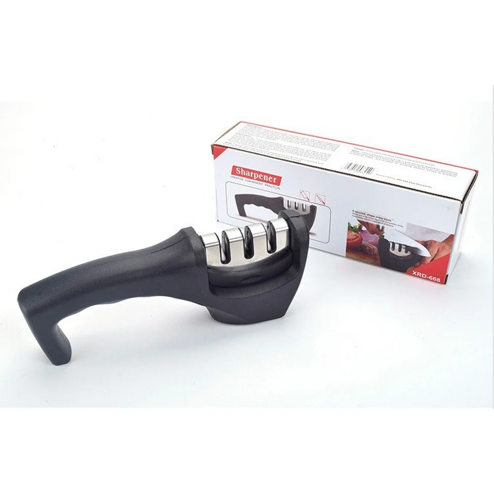 Электрическая точилка для ножей 3 этапа Профессиональная кухонная точильный