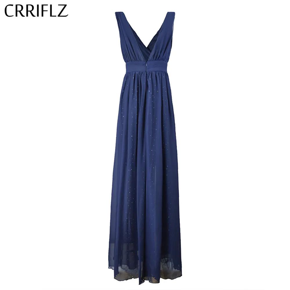 Женское длинное газовое платье с v-образным вырезом на талии модное сексуальное