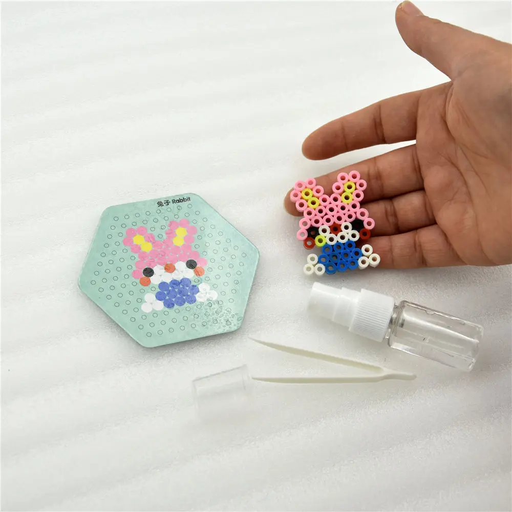 Новые бусины Волшебные Beados головоломки Packedperler бусины для детей образовательные Животные воды Beadbond
