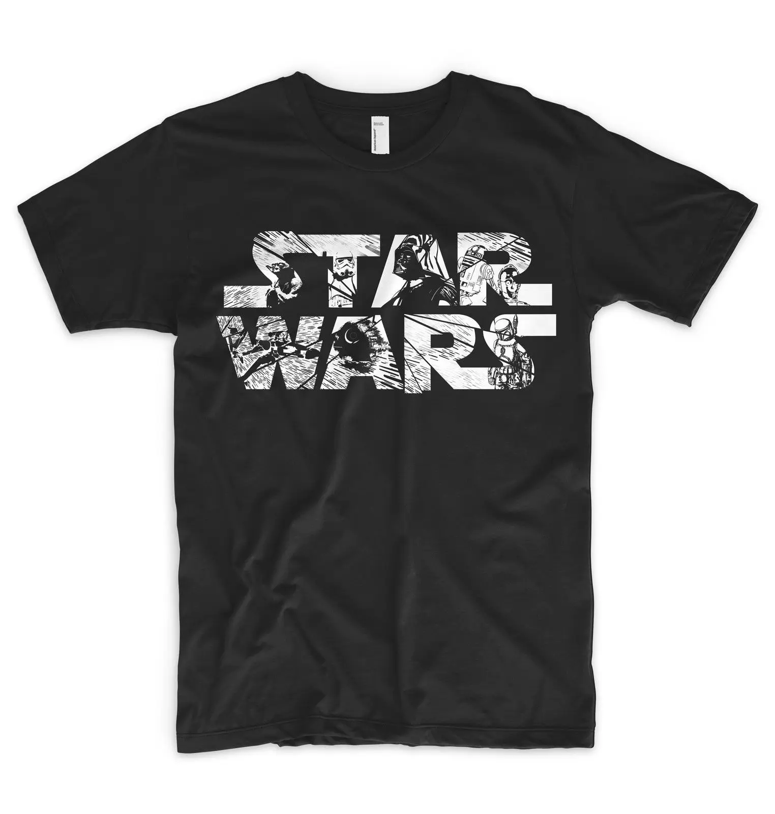 Звездные войны футболка лорд Вейдер Ситхов Kylo Ren Звезда смерти джедай Хан Соло