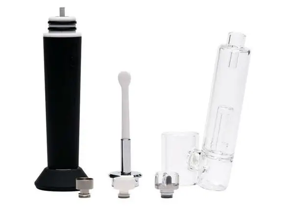Portable Dab Rig For Wax E Nail Kit Ceramic Quartz Titanium 1100mAh Battery Electric Pen With Glass Water Pipe |