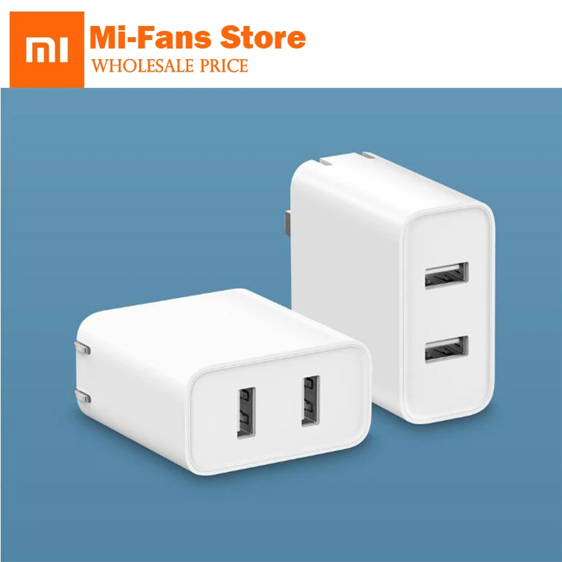 Оригинальное зарядное устройство Xiaomi Mi 36 Вт 2 порта с функцией быстрой зарядки QC 3