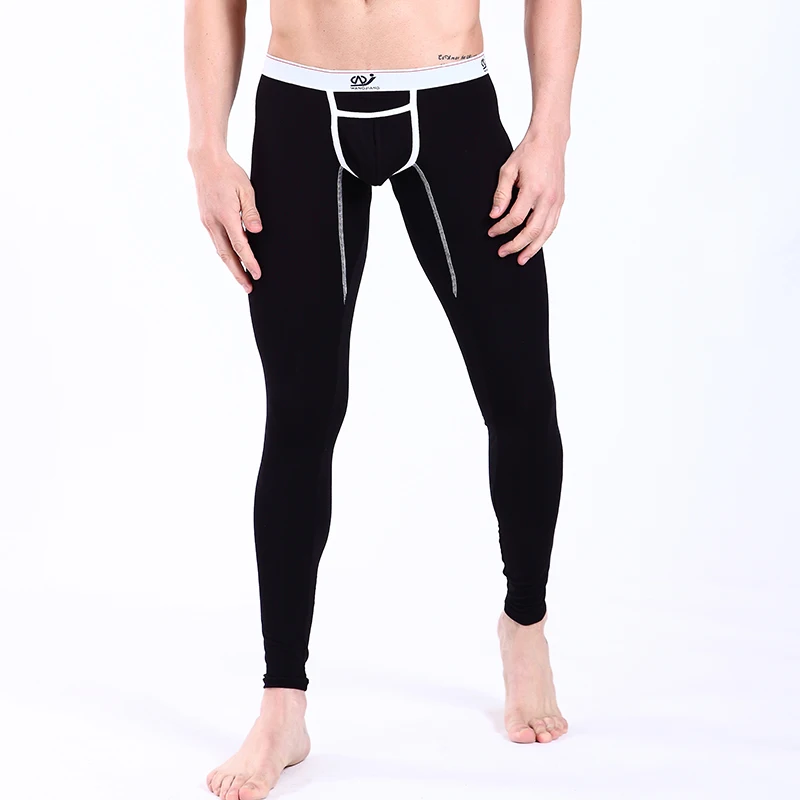 AIIOU мужское термобелье кальсоны мужские Модальные зимние теплое Брендовые брюки