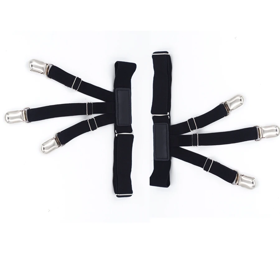 Мужская рубашка с подвязками эластичная деловая на бретельках 1 пара | Аксессуары