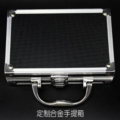 Alloy suitcase Цветные складные резиновые полосы из нержавеющей стали пусковая пушка ручной пистолет пистолеты стрельба игрушка Подарки для мальчиков на открытом воздухе веселые спортивные для детей - Цвет: Alloy suitcase