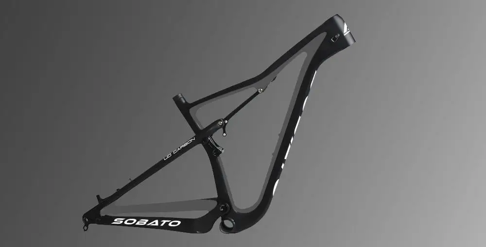 29er полная подвесная рама MTB carbon T1000 горный велосипед UD глянцевый