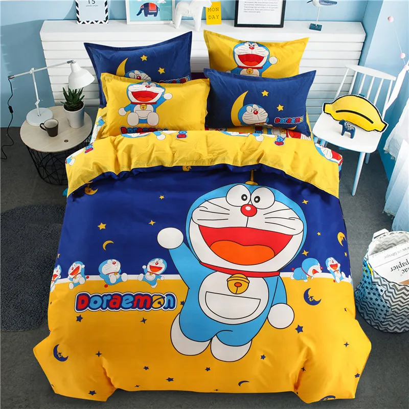 Doraemon nordic Детский комплект постельных принадлежностей/doona простыня наволочка