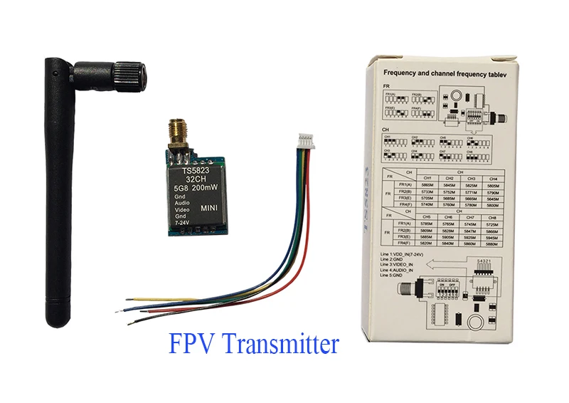 Новый 4.3 дюймов автомобиля Мониторы + Водонепроницаемый Камера FPV системы 5.8 ГГц 32