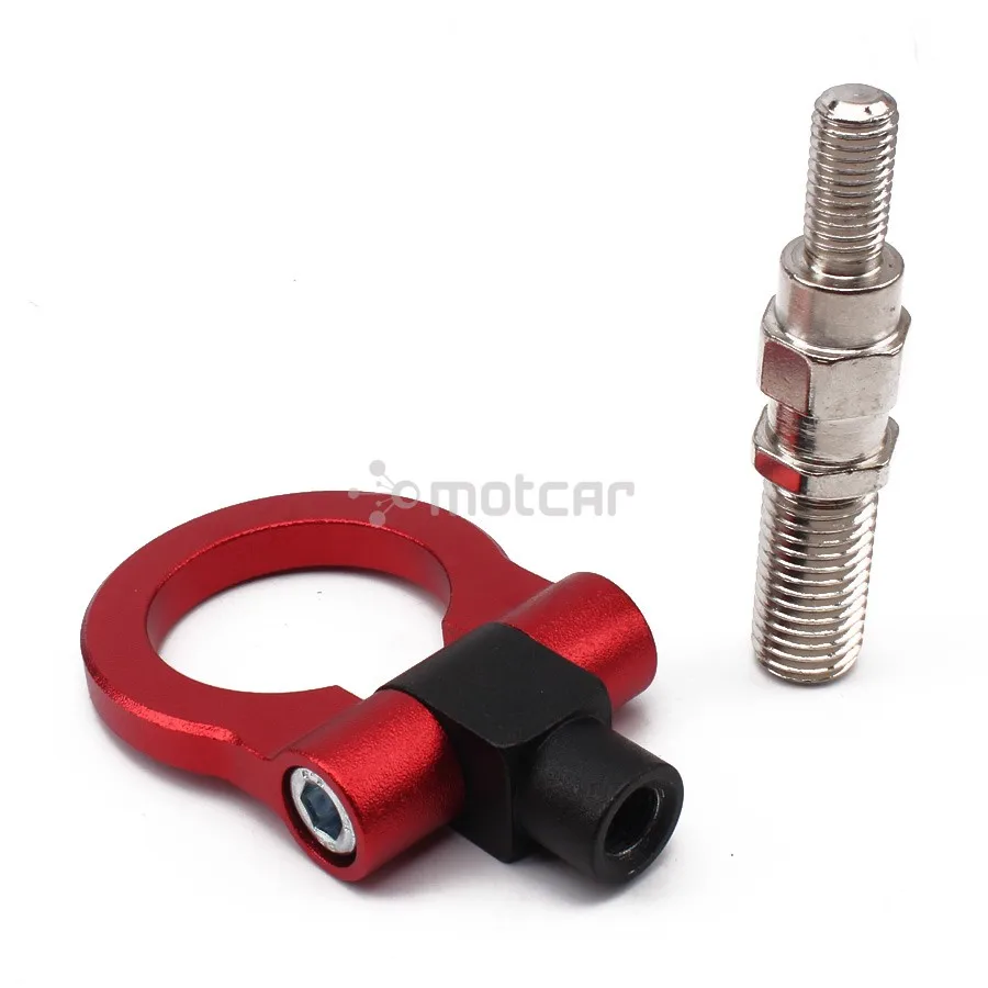 Для японского автомобиля Subaru Suzuki красный алюминиевый универсальный автомобиль