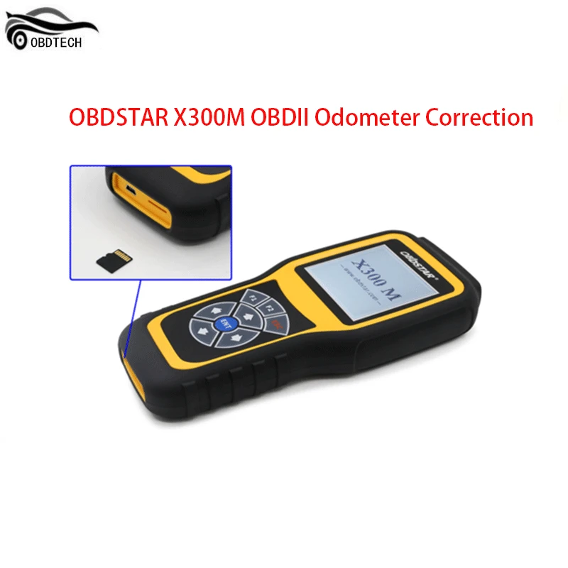 Новейший 100% оригинальный набор коррекции одометра OBDSTAR X300M OBD2 X300 M OBDII Регулировка