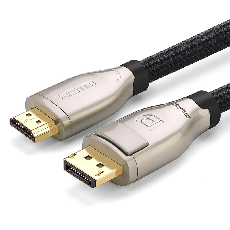 Displayport в HDMI кабель M/M DP to HDMI 2,0 адаптер конвертер 4 к аудио видео кабель для HDTV проектор Ноутбук 3840*2160 60 Гц