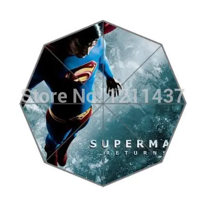 Зонтики специально Высокое качество новизна пункта супермен стоя в небо 43.4