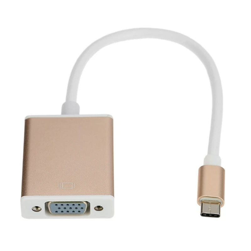 Видео кабель type-C к Vga адаптер док-станция Usb C 3 1 1080P hd-конвертер для телефона MacBook