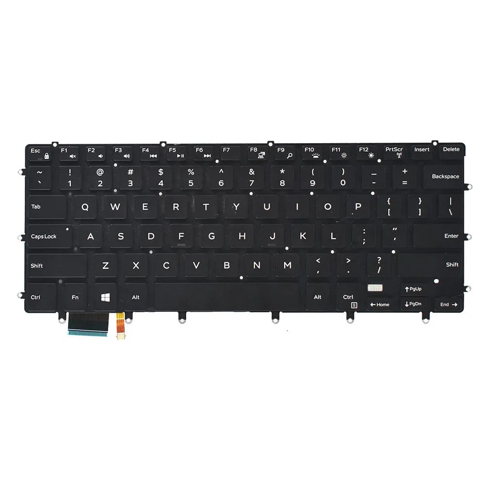 XPS 15 (9550) (9560) клавиатура с подсветкой GDT9F для Dell|Клавиатуры замены| |