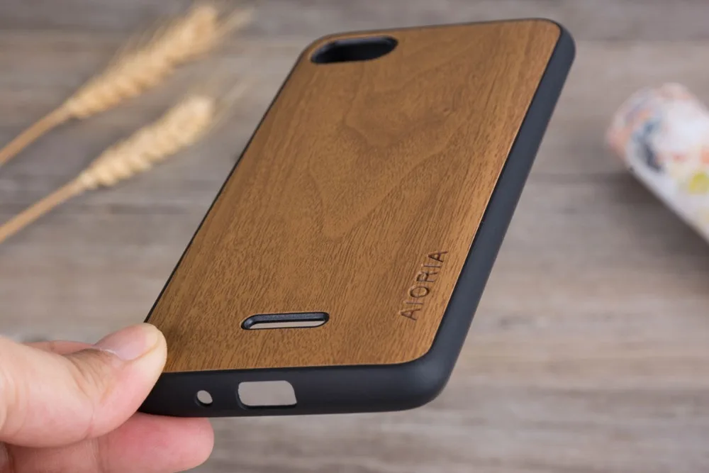 Чехол с деревянным дизайном для Xiaomi redmi 6A, мягкий ТПУ, силикон, поликарбонат, дерево, искусственная кожа, чехлы для Xiaomi redmi 6A