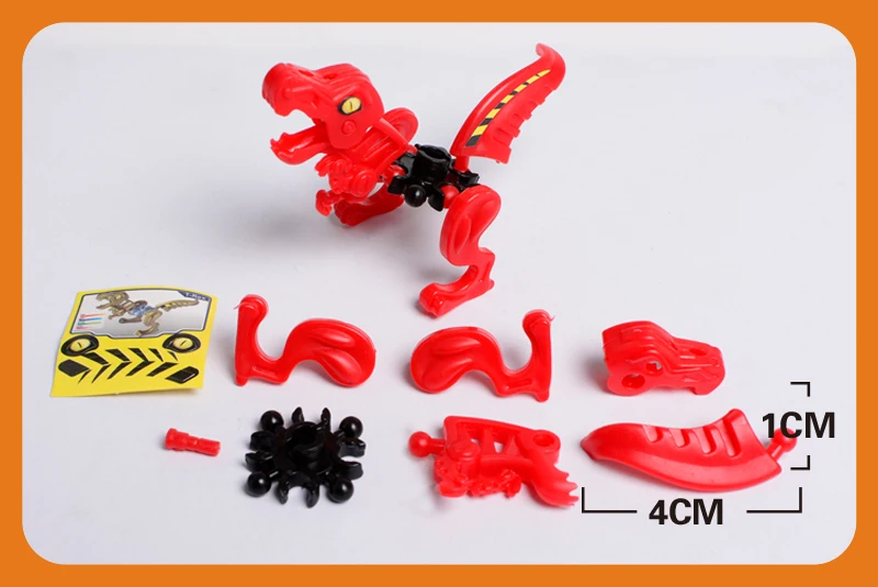 Новые 15 шт. различные виды DIY собрать Динозавры юрского периода Модель игрушки