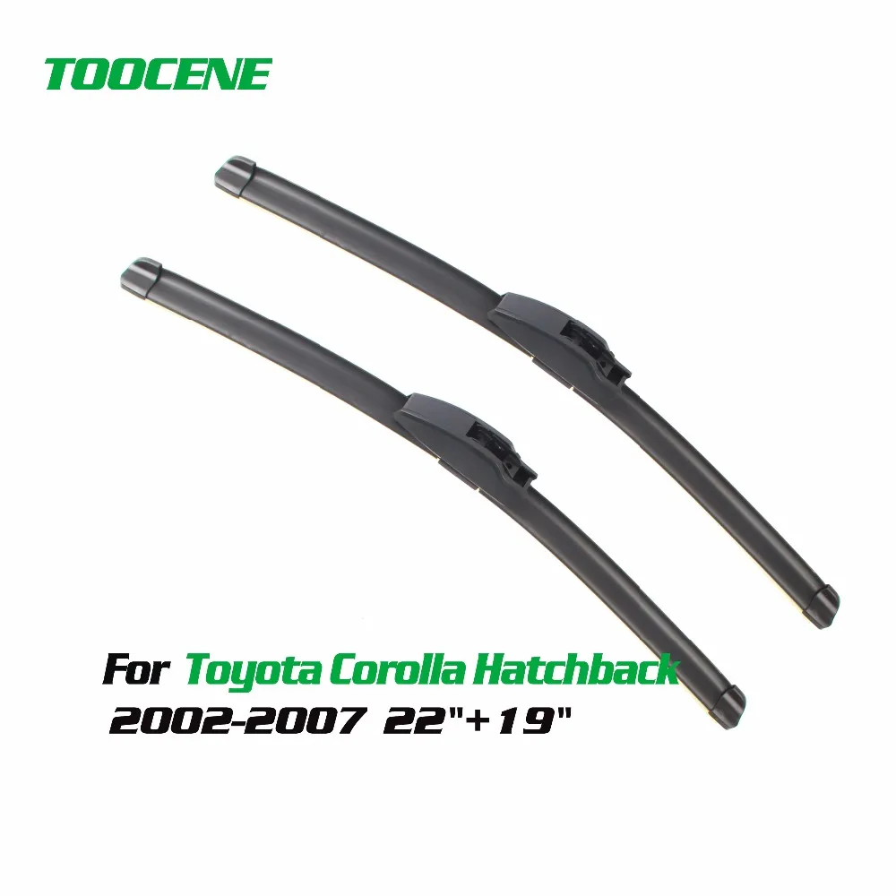 Щетки стеклоочистителя Toocene для Toyota Corolla хэтчбек 2001-2007 22 + 19 дюймов - купить по