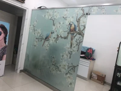 Персонализированная статическая пленка для стекла из фольги ванной балкона