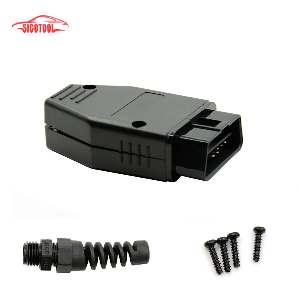 2019 OBD OBD2 16 контактный Женский удлинитель Кабель для диагностики автомобиля
