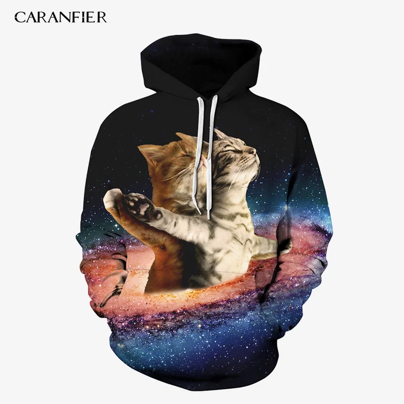 Модные толстовки с 3D принтом для мужчин и женщин повседневные высокого качества