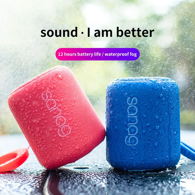 Sanag X6 Waterproof Bluetooth Portable Super Bass Wireless TF Card Music Speaker 3D Digital Sound Loudspeaker Handfree MIC