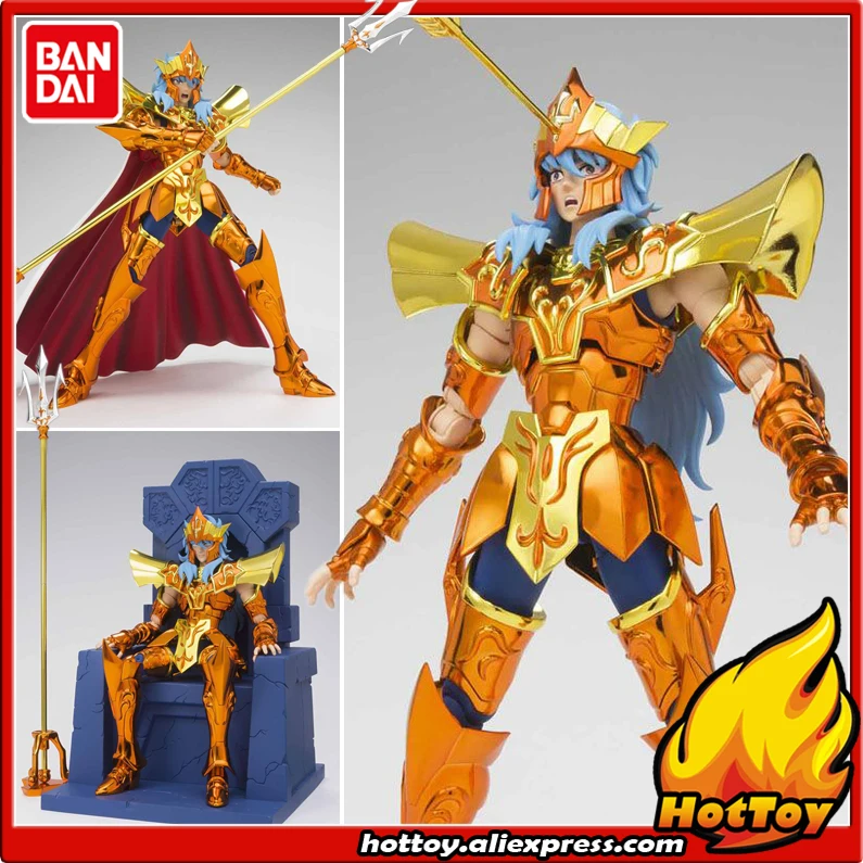 Оригинальный BANDAI Tamashii Наций Saint Cloth миф экс фигурка морской император Посейдон