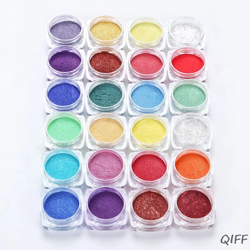 12 Colors Mica Powder Epoxy Resin Dye Pearl Pigment Natural Mica Mineral Powder