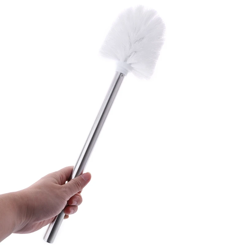 Suction Cup Toilet Bowl Brush Holder Set Bathroom Stainless Steel Wall Mounted | Обустройство дома