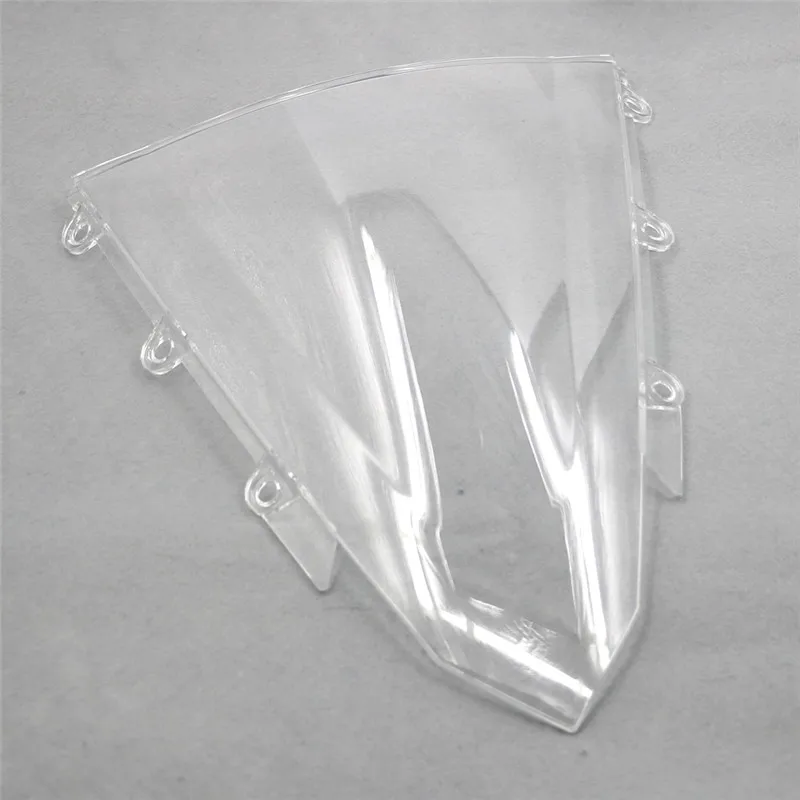 Transparent ABS черный прозрачный дефлектор ветровое стекло для Honda CBR500R CBR400R CBR 500R 400R CBR400 CBR500 R 16-17 - Цвет: Transparent