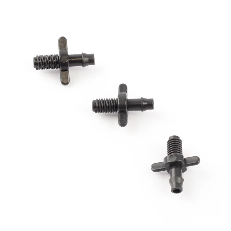 Микро оросительный шланг колючий разъем с резьбой 1/4 &quot трубка для полива сада