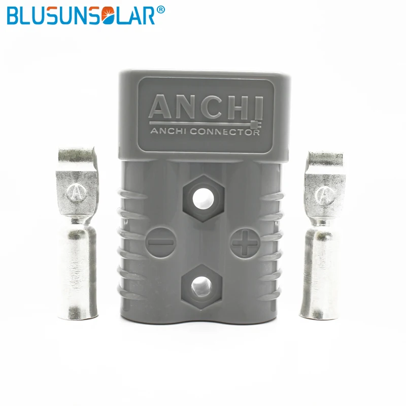 50 шт./лот красный/синий/серый A 8 AWG Разъем для подключения аккумулятора солнечной