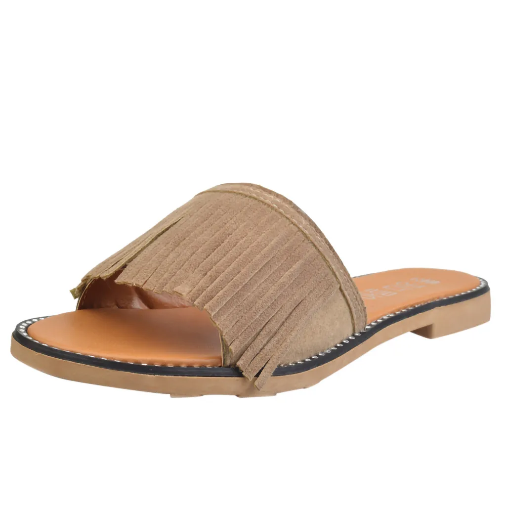 Женские летние тапочки SAGACE с цветами модные повседневные домашние Нескользящие