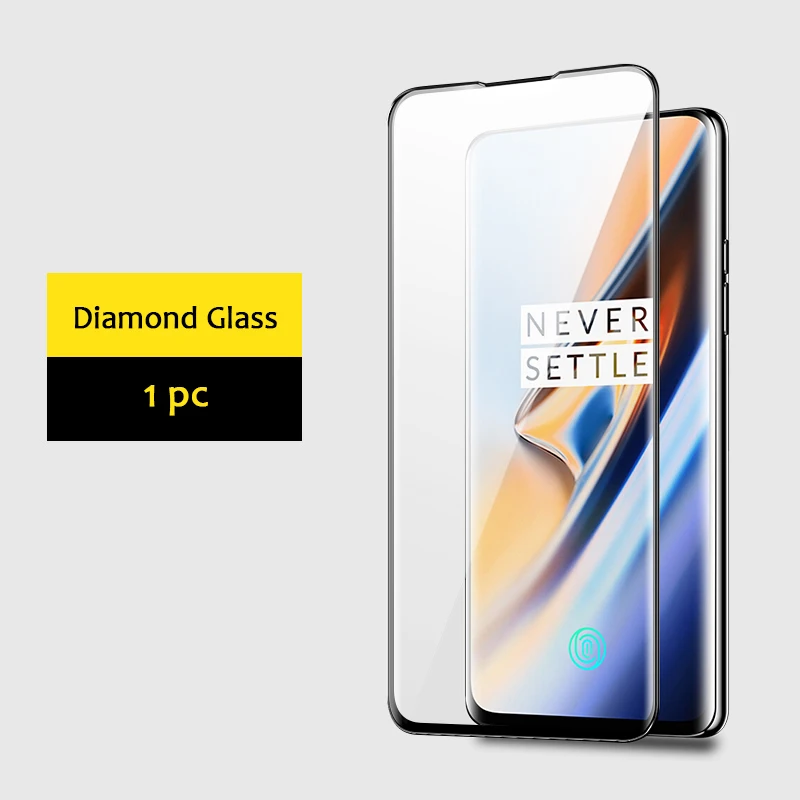 1pc HD Glass Ультрафиолетовый жидкий Полный Клей закаленное стекло для Oneplus 7 7T Pro защита экрана полное покрытие для Oneplus 7T 7 pro стекло - Цвет: 1pc HD Glass
