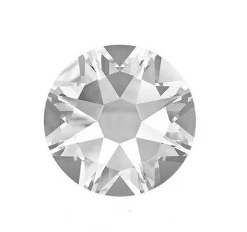 crystal Высокое качество, 8 больших+ 8 маленьких 16 граней, стразы горячей фиксации! Железный кристалл с супер сильным клеем и блестящий светильник - Цвет: crystal