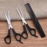 3pc hair scissors cutting shears salon professional barber hair cutting thinning hairdressing set styling tool hairdressing comb