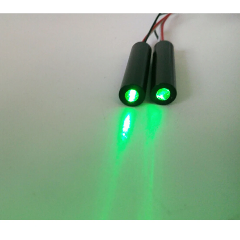 515nm 5mw Green Laser Module Point TTL Modulated Green Laser Control Frequency