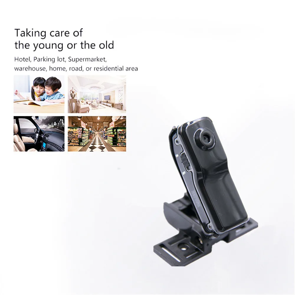 Cheapst новые MD81S Спорт DV шлем Камера 480 P Mini видеокамеры Видеорегистраторы для