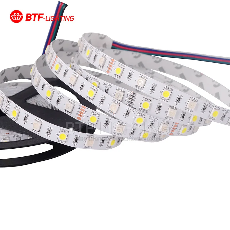 5 M 300 светодиодный s 60 светодиодный/M SMD 5050 RGBW 10 мм PCB RGB + (теплый/холодный/белый)