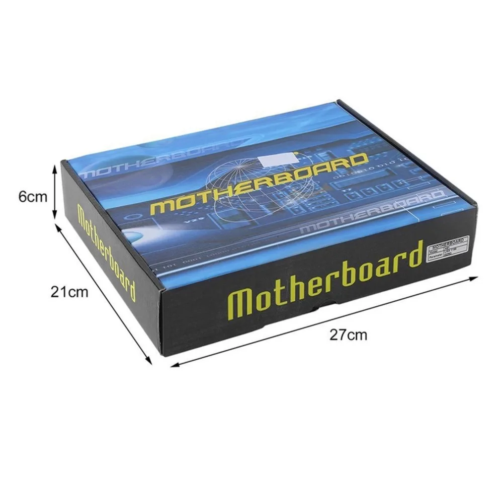 H61 настольная материнская плата LGA 1155 Материнская USB2.0 DDR3 1600/1333 для обновления