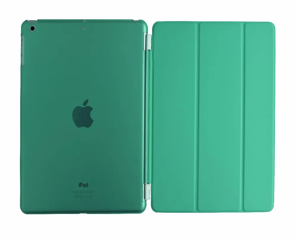 Новый чехол для 2017 Apple новый iPad 9.7 искусственная кожа тонкая магнитная спереди Smart