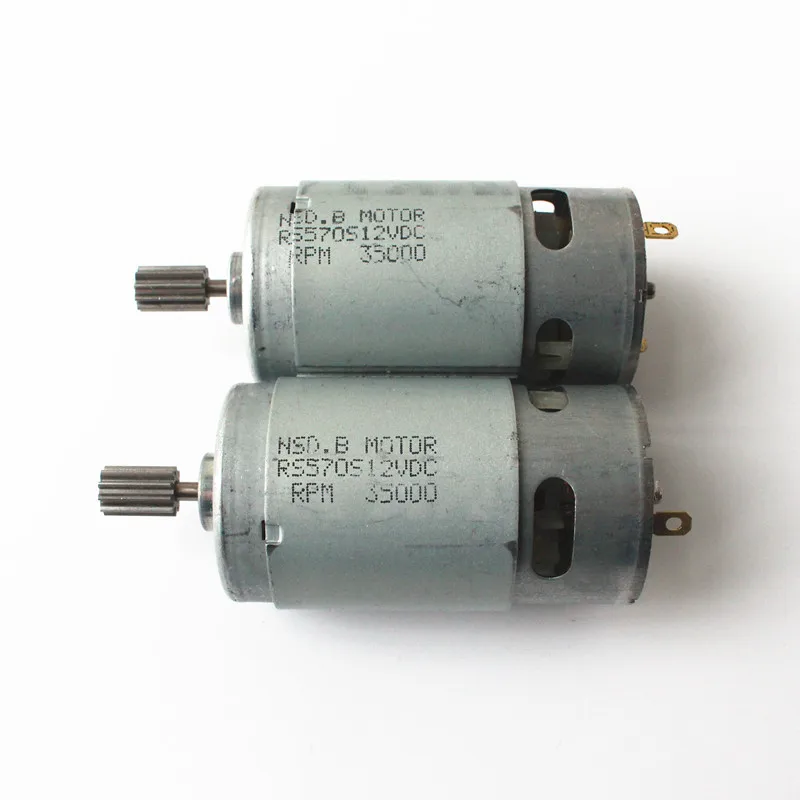 570 12V 6V мотор для детей Электромобиль, Дети ездить на автомобиле электромотор RS570 коробка передач двигатель